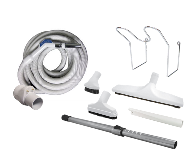 Vacuflo slangenset Deluxe met pen contacten en SoftTouch hoes