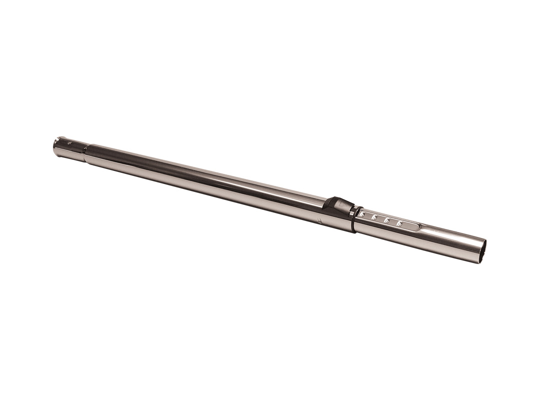 Telescoop buis chroom met klik-systeem