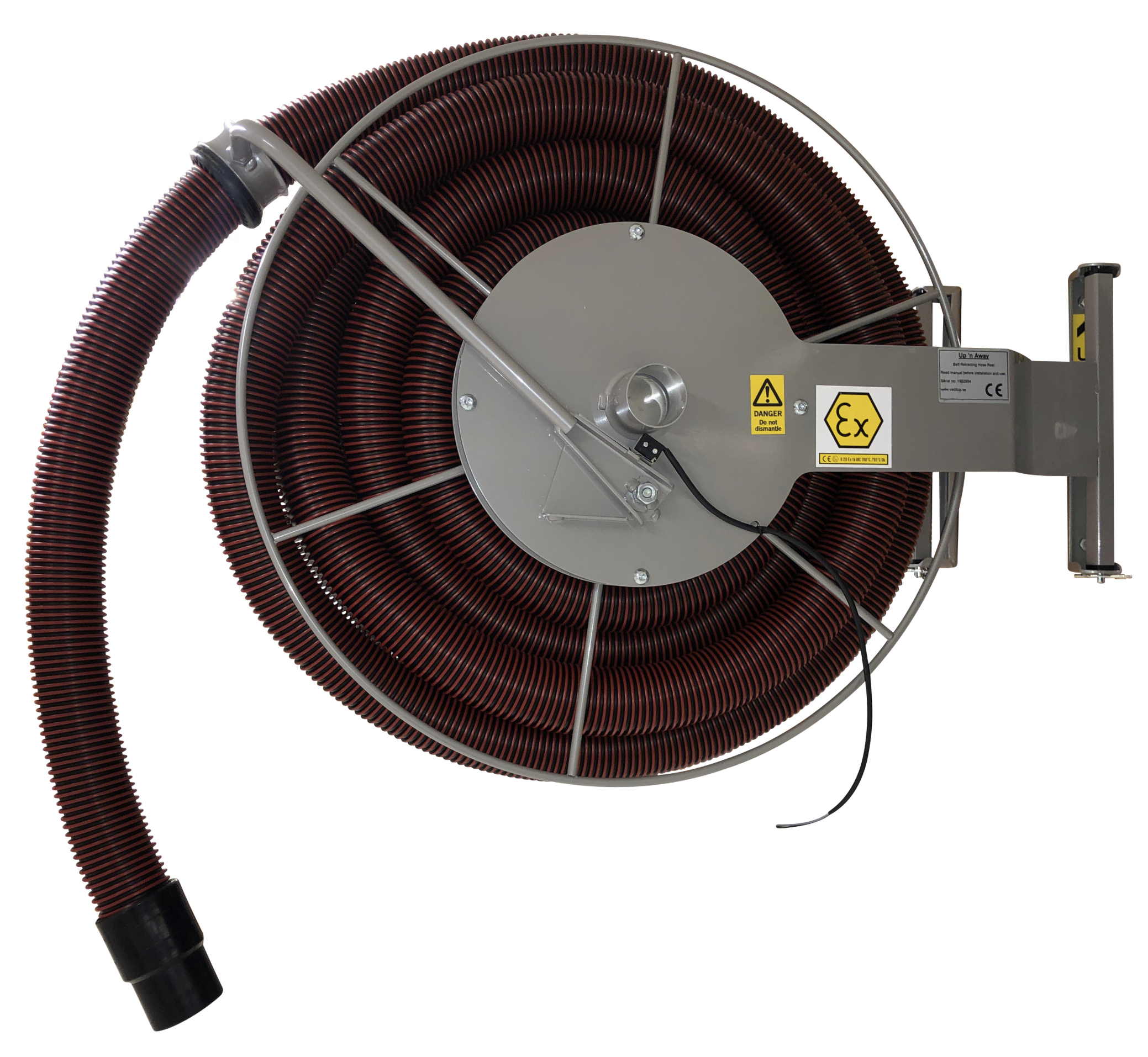 Professionele slanghaspel 50 mm 10 m atex