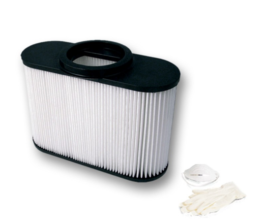 Tubo Filter QB Q200 voor efficiënte stofopvang en bescherming van de motor.