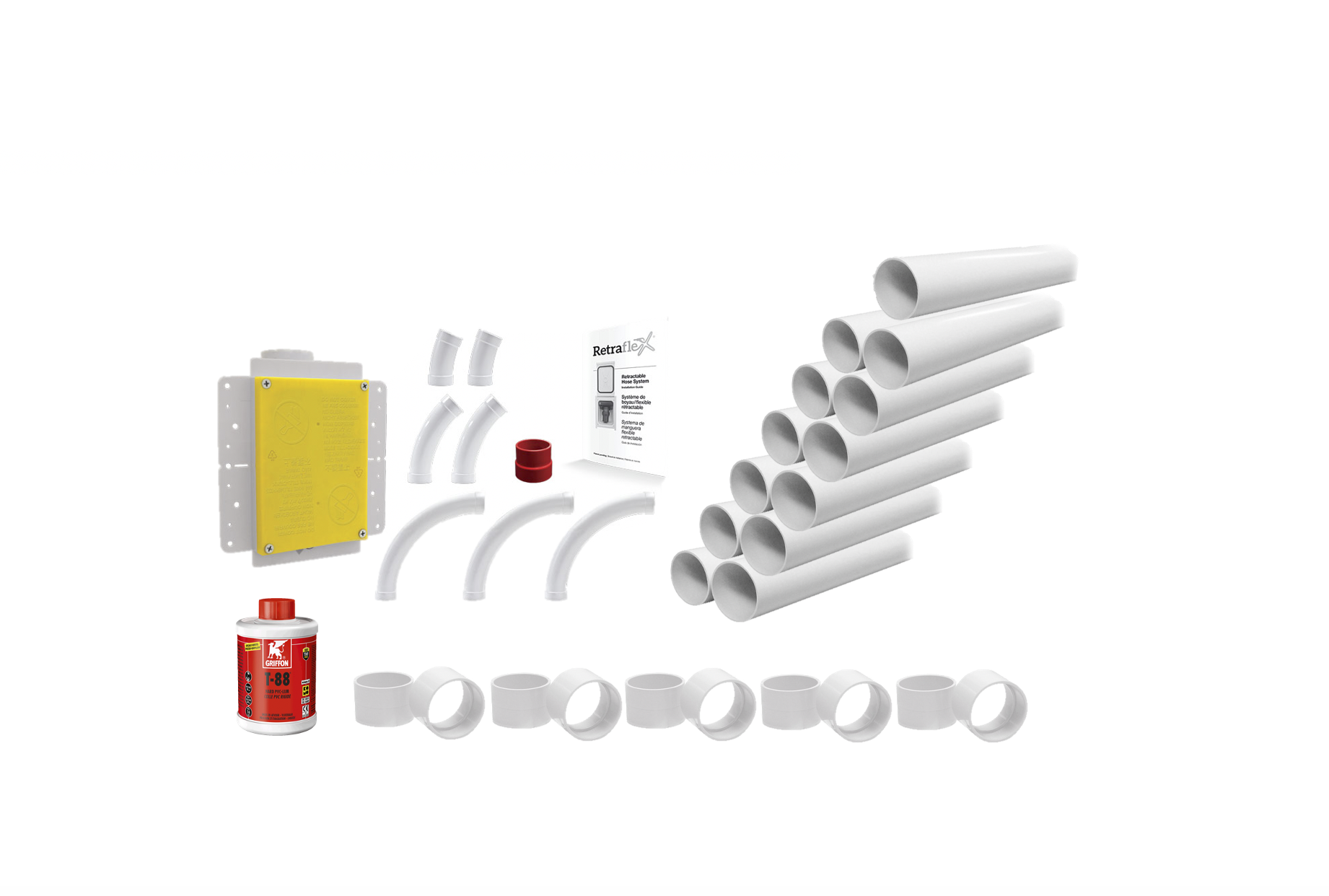 Retraflex II installatie kit