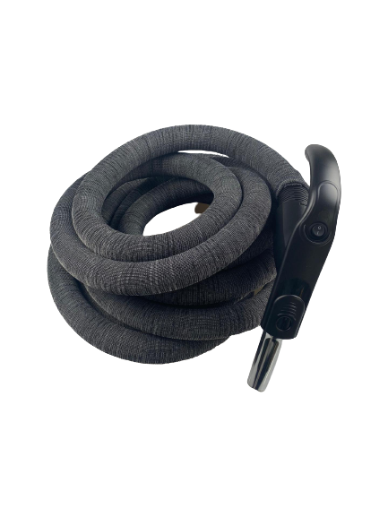 Stofzuigerslang met sok met aan-uit schakelaar